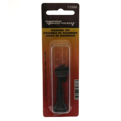 Forney Industries 72386 1/4'' (6.35mm) x 3/8'' (10mm) Arbor / Mandrel Set