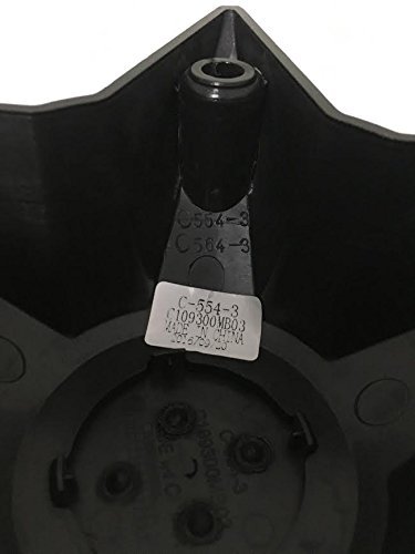 Cali Offroad Wheels C-554-3 C109300MB03 Matte Black Wheel Center Cap - Picture 2 of 2