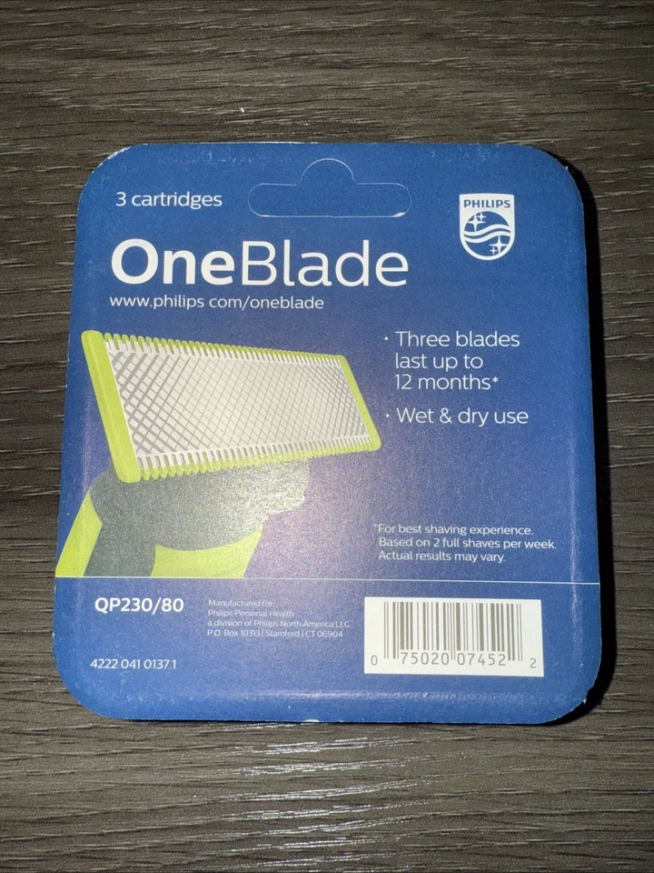 Philips Norelco QP230/80 cuchillas de repuesto - paquete de 3 Foto 2 de 2