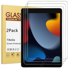 3 Pack Screen Protector for iPad 9th Generation 10.2 Inch iPad 8/7th Gen, Tem...