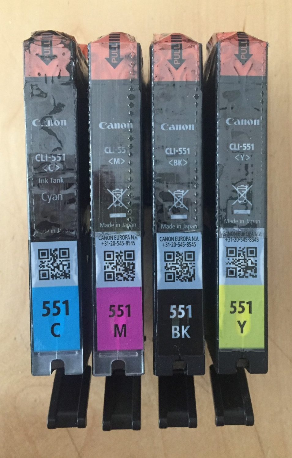 Genuine Canon CLI-551 Multipack - FULL SET / MG6350 MG7500 (INC VAT)