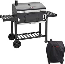 CosmoGrill Outdoor XXL Smoker Barbecue Charcoal Portable BBQ Grill with