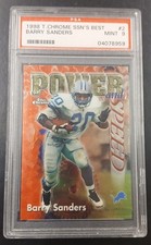 Barry Sanders Cards and Memorabilia Guide 5