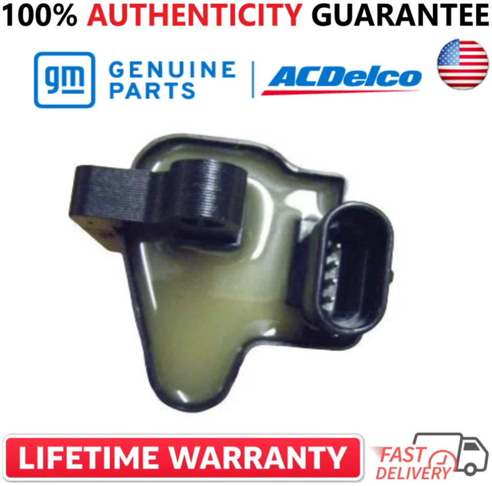 Bobinas de encendido x8 GENUINAS 12558693 ACDELCO para Chevrolet GMC Cadillac 1999-2009 Foto 3 de 4