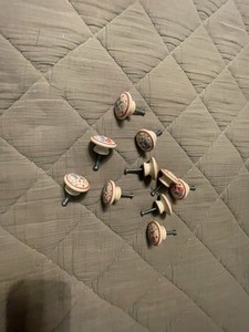 10Pcs Kids  Fox Dresser Knobs Wooden Drawer Pulls Door Handles With Screws