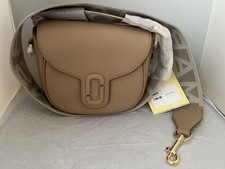 Xmas deal! Marc Jacobs The Covered J Marc Saddle Bag in Camel RRP 395