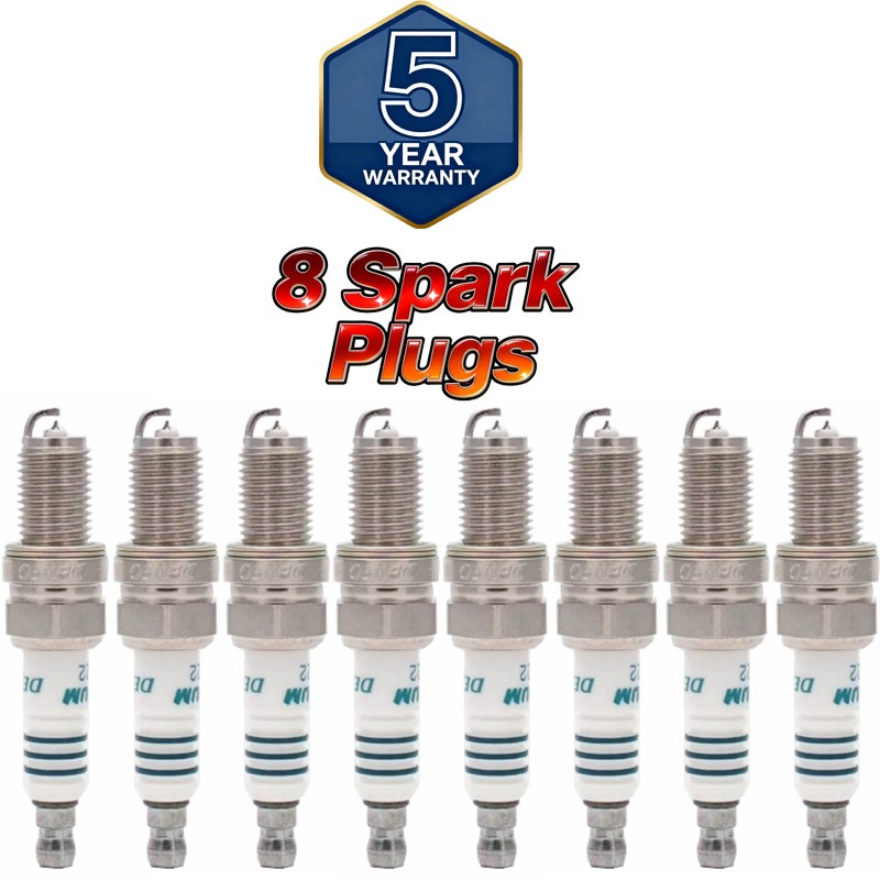 Set of 8 Denso New Spark Plugs IXU22/5308 Iridium Power for Chevy BMW VW Fiat