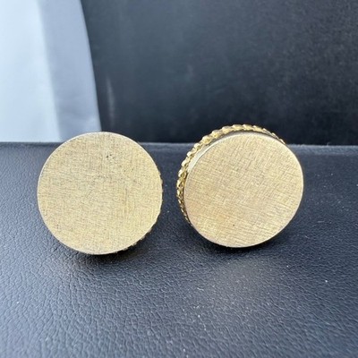 Vintage Destiny Cufflinks Gold Tone