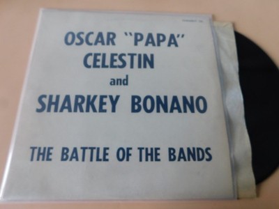 Oscar ''Papa'' Celestin & Sharkey Bonano - Battle of the Bands - LP --- Stib1