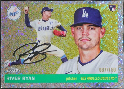 2025 Topps Chrome Platinum #236 River Ryan Speckle Refractors /150 Baseball NM