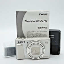 Mint Canon PowerShot SX730 HS 20.3MP 40x Digital Camera Silver From Japan