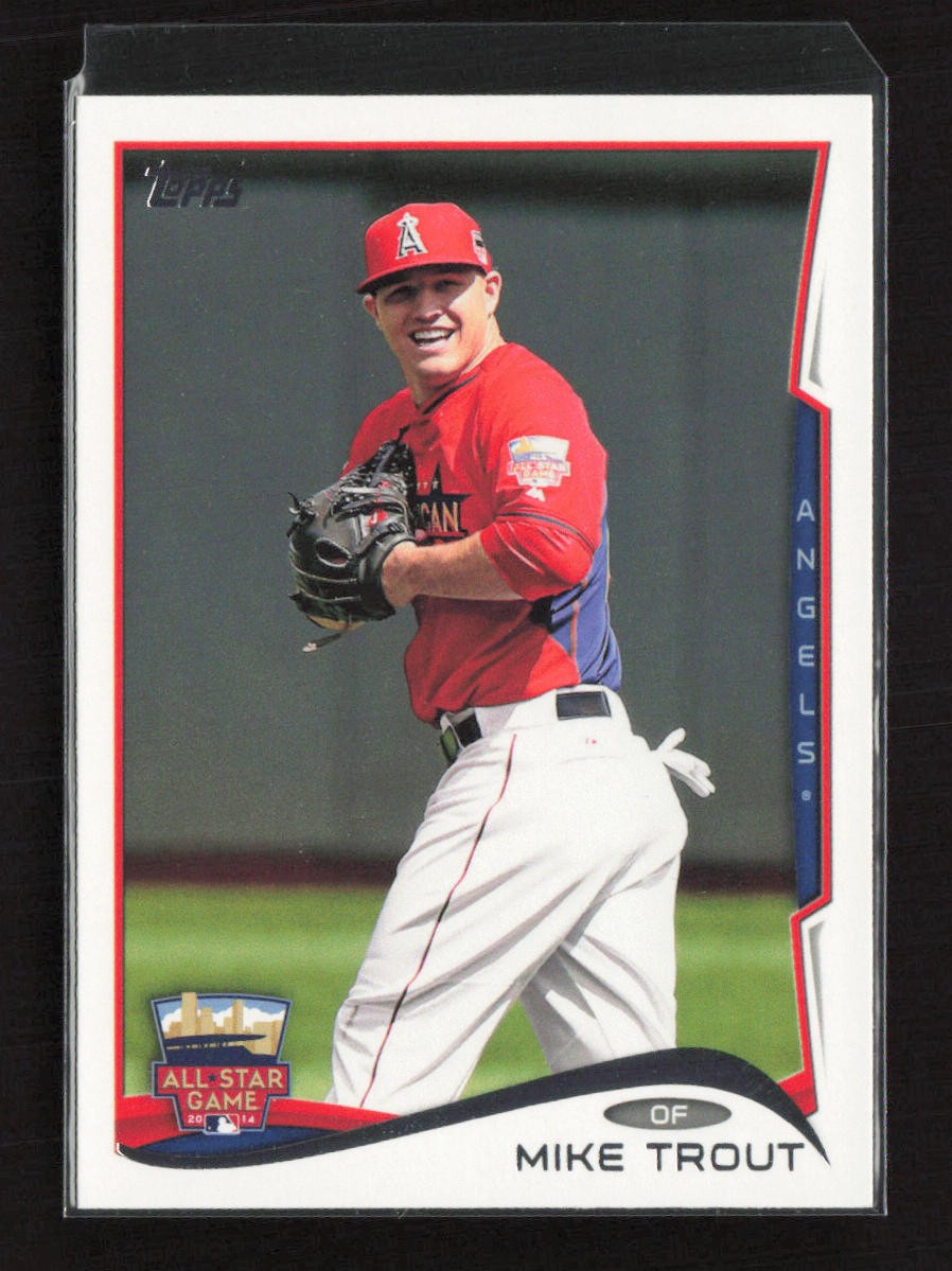 2014 Topps Update #US-54 Mike Trout Los Angeles Angels