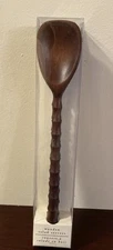 Set of Pier One Import Salad Server Wooden Bamboo Spoon and Fork NIB