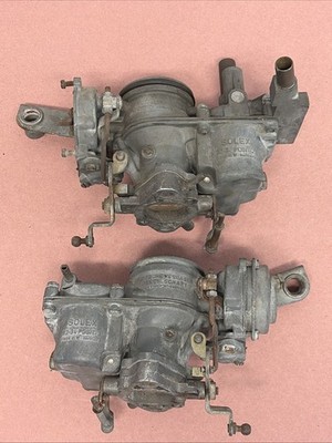 VW Type 2/3 Solex Carburetors 32-34 PDSIT-2/3 1972-74 Bus Air Cooled German Pair