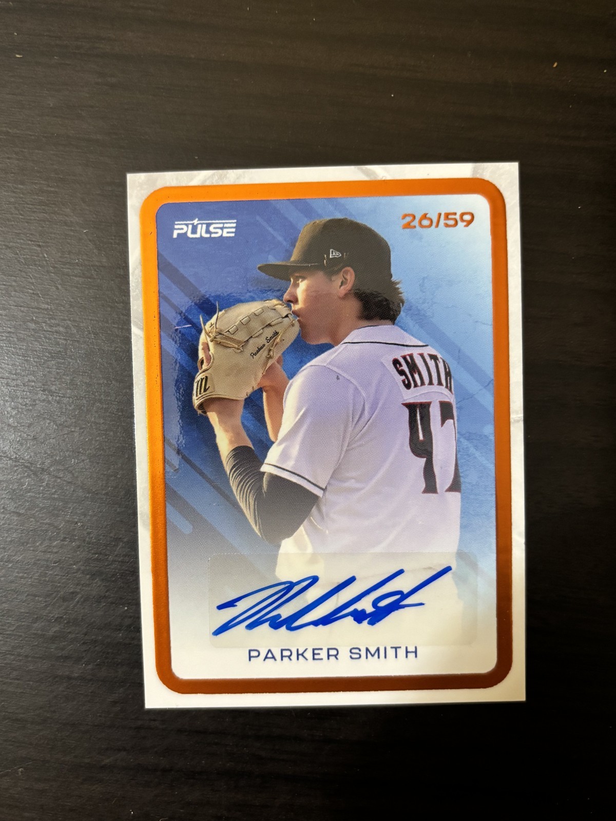 Parker Smith 2025 Pulse Rookie Autograph Orange /59 #PB-PS RC Auto Signature SP