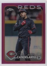2024 Topps Chrome Pink Refractor Jeimer Candelario #239 qf6