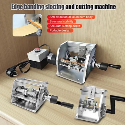 Manual Edge Banding Slitter Compact Dust-Free Cutter Edge Banding Strip Slitter