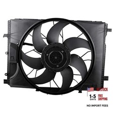 Engine Radiator Cooling Fan Assembly Fits Mercedes-Benz C250 C300 C350 C63