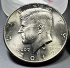 2017 P JFK Kennedy Half Dollar 50C Philadelphia Off Quality Free Shipping
