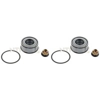2X SNR RADLAGER-SATZ Hinten Vorne Beidseitig Passend FÜR Renault Clio Kangoo