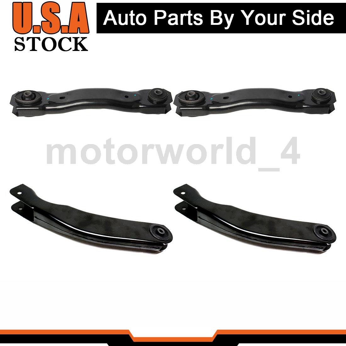4 Front Upper Lower Control Arm Fits 2000 Jeep Grand Cherokee