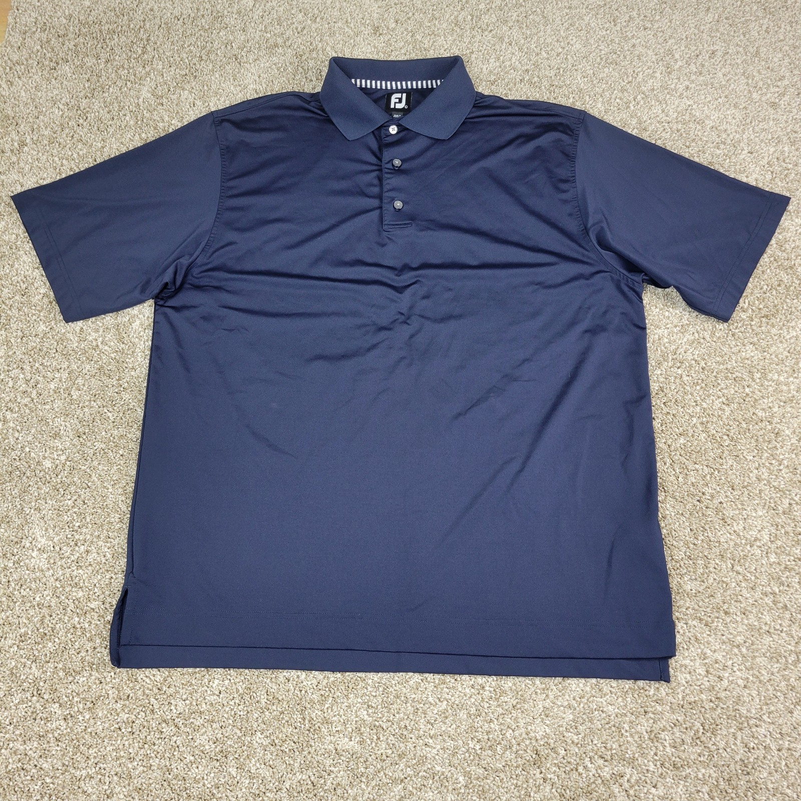 FootJoy Mens Large Solid Navy Performance Stretch… - image 2