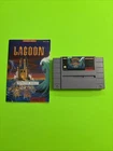 Lagoon (Super Nintendo, 1991) SNES Authentic with Manual