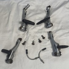 Avid Single Digit 5 Speed Dial V-Brake Brake Set Front Rear Silver