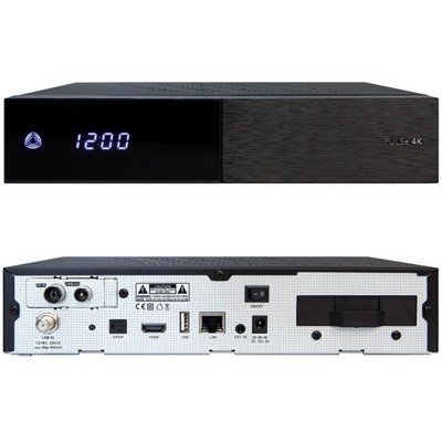AB PULSe 4K UHD 1x DVB-S2X & 1x DVB-C/T2 Combo-Receiver+ 1TB HDD