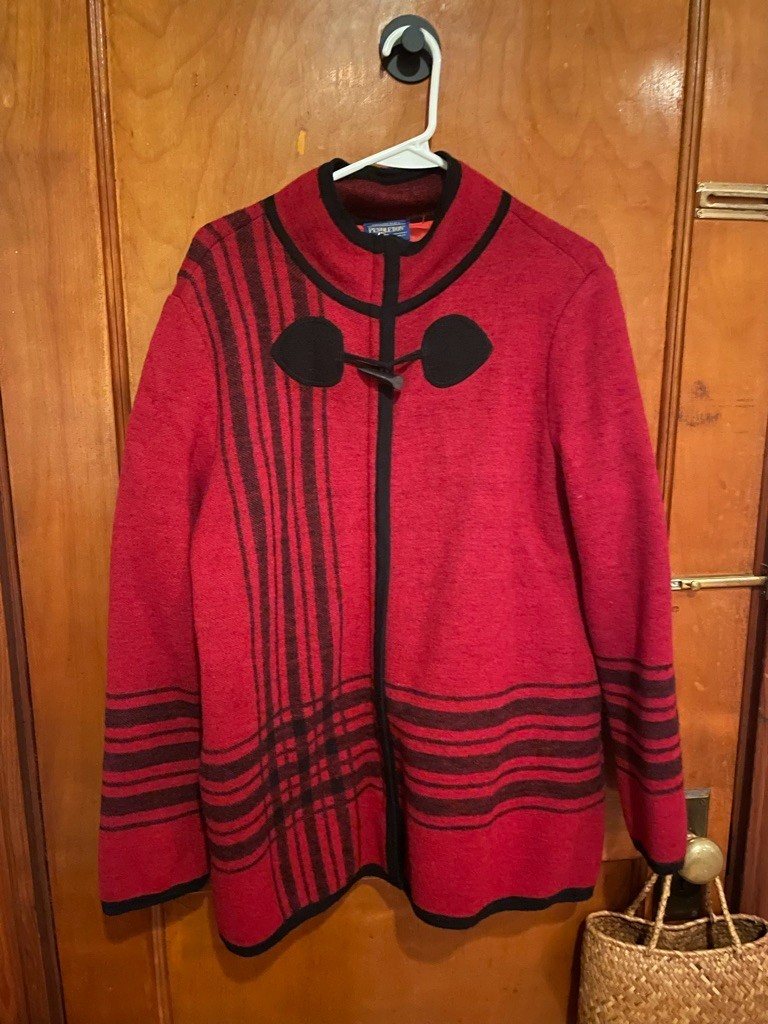 Lightweight Wool Shell Pendelton Jacket- Size Lar… - image 1