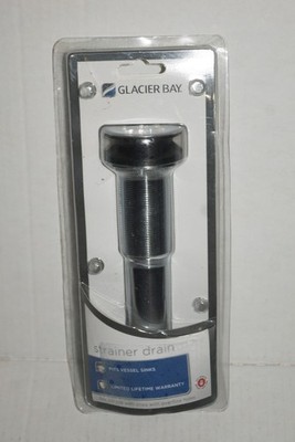 Glacier Bay Bathroom Sink Grid Drain 1000048879 Chrome FREE SHIP