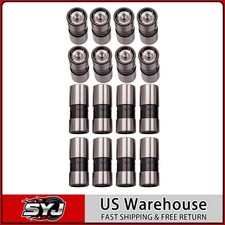 16 Hydraulic Flat Tappet Lifters For Chevrolet Bbc 396 402 427 454 Sbc 283