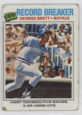 1977 Topps Record Breaker George Brett #231 HOF 0zc4