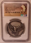 2023 Ultra High Relief North American Bald Eagle, Antiqued, NGC MS70 (1 oz .999)