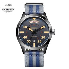 Swiss Brand Master Series Automatic Mechanical Watch with Dual Date, Water-Resis - Image 3