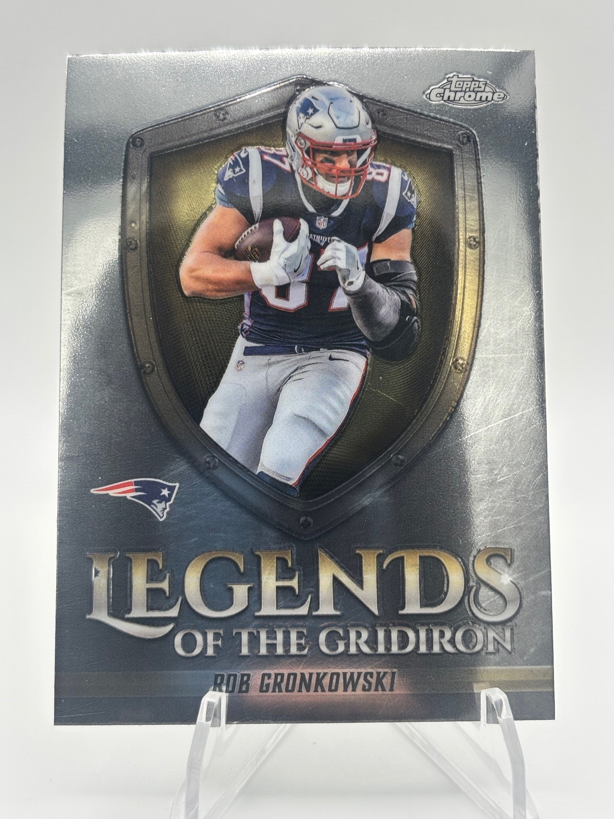 2025 Topps Chrome #LOG-29 Rob Gronkowski Legends of the Gridiron