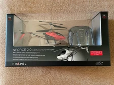 Propel Nforce 2.0 3.5 Channel Gyro Helicopter New (Red)