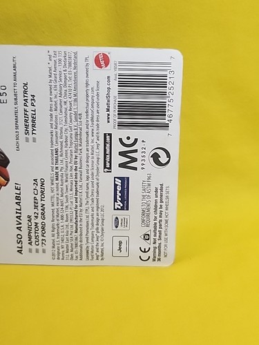 2012 Hot Wheels Flying Customs Tyrrell P34 NIP 🔥A7 - Picture 9 of 14