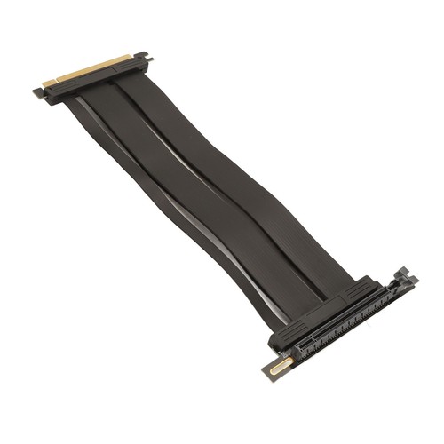 PCIE4.0 X16 Riser Cable High Speed 90° Double Row Graphics Card Extension Ca SAL - Afbeelding 18 van 22