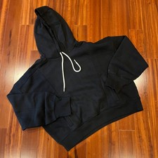Aerie OFFLINE Hoodie Sweatshirt Black Long Sleeve Active Athletic New NWT Large