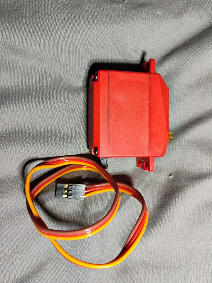 Arrma 1/10 Scale ADS-15M V2 15kg Waterproof Servo, Red ARAAR390139 New!  - Image 2 of 3