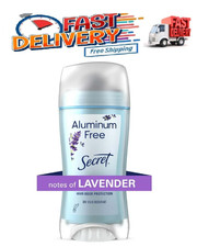 Secret Aluminum Free Deodorant for Women, Lavender, 2.4 oz