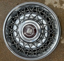 1988-1992 Cadillac 15 Wire Spoke Hubcap Wheel Cover Deville Fleetwood