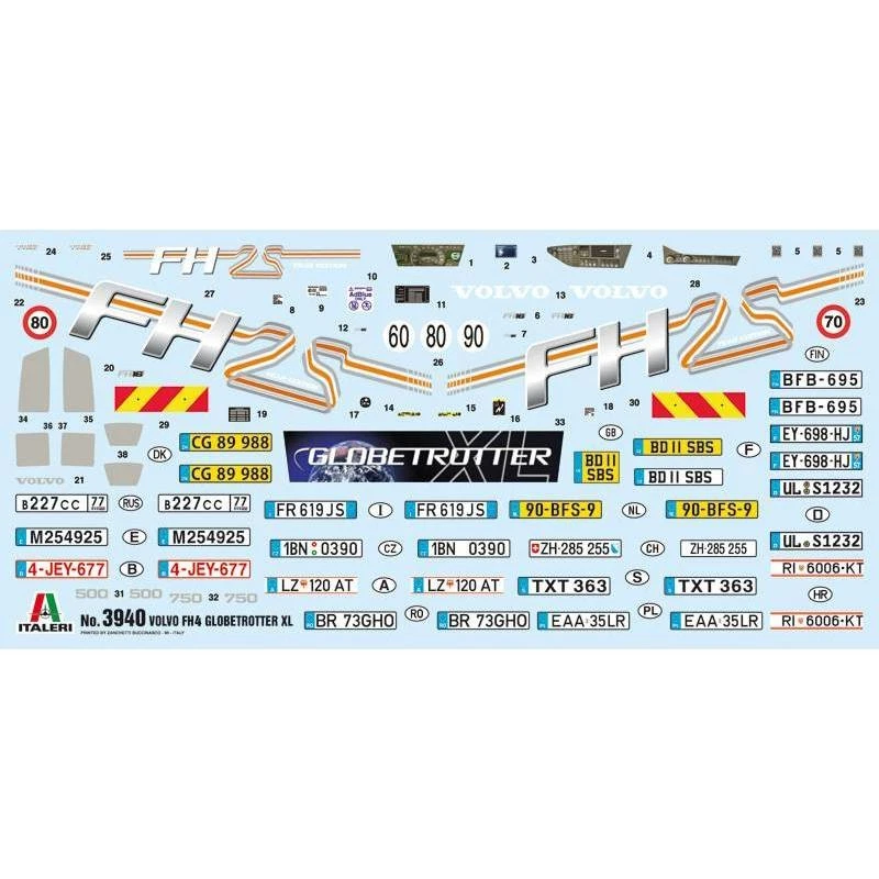 Modello Camion Scania R730 "Il Grifone" |italeri|3879| 1:24 - Immagine 2 di 4