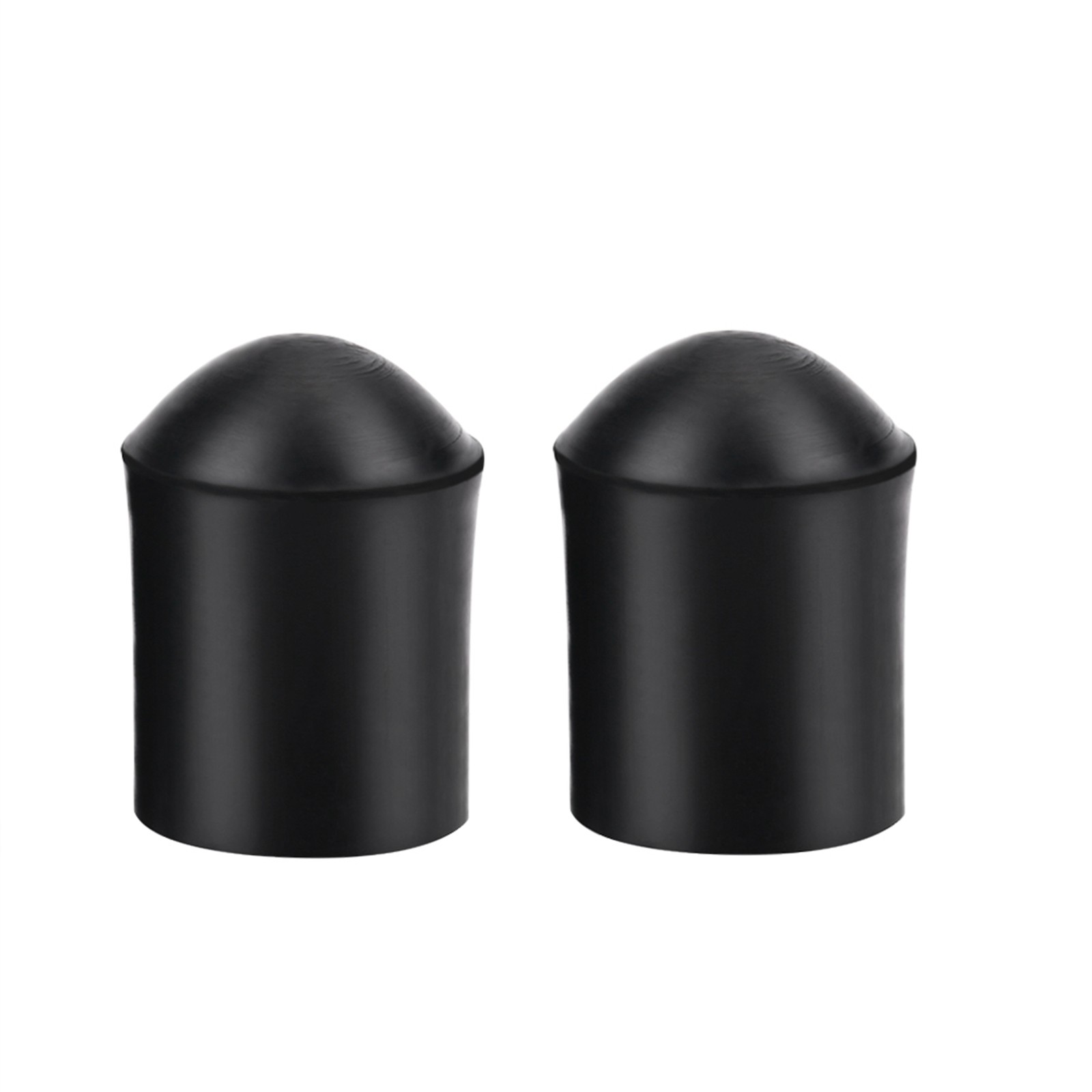 2pcs Double Bass Endpin Rubber Tip Stopper Black Protector End Cap Accessory ECM