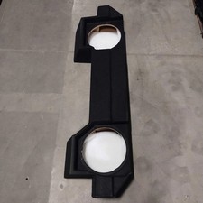 USED EMPTY DUAL 12" SUB ENCLOSURE - FITS 2019-2026 RAM 1500 CREW CAB