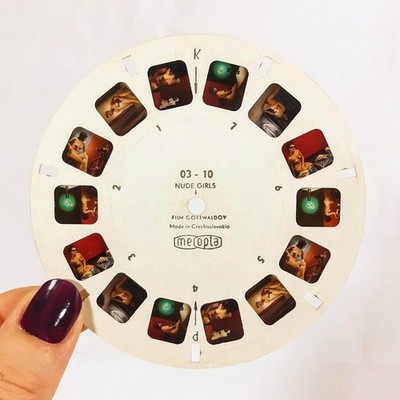 Vintage Meopta View-Master Reel Pin Up Nude Ladies Girls Artistic Photography