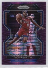 2021-22 Panini Prizm Purple Pulsar Prizm 15/35 Shake Milton #58 1q35