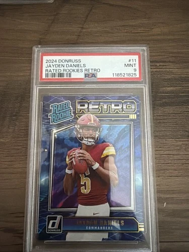 2024 Panini Donruss - Rated Rookie Retro Jayden Daniels #11 (RC)