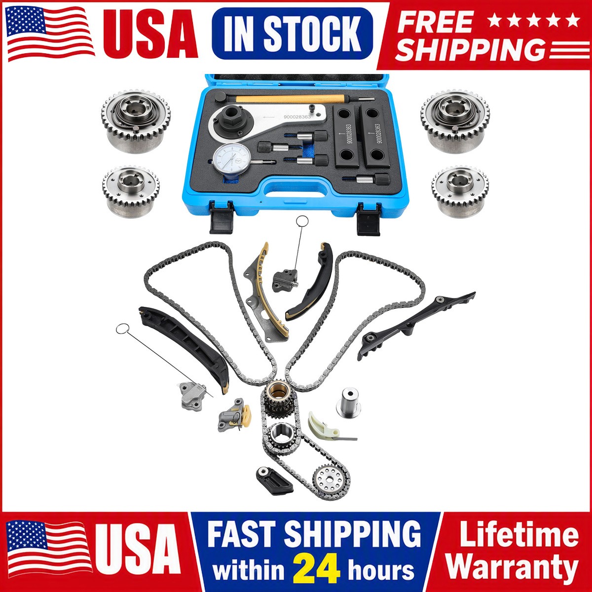 Maserati Ghibli 2014-2016 Vvt actuators Set